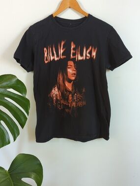 Official Billie Eilish Black Graphic Tee